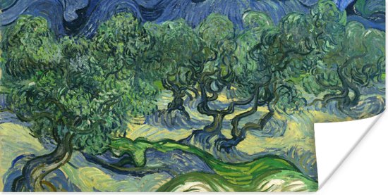 Poster De olijfbomen - Vincent van Gogh - 40x20 cm
