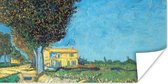 Poster De laan vlakbij Arles - Vincent van Gogh - 120x60 cm