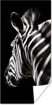 Poster Zebra - Wilde dieren - Patronen - 60x120 cm