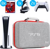K&G PS5 Case - Luxe Opbergtas - Multifunctioneel - Waterdicht - Grijs - Playstation 5 Accessoires - PS5 Tas - PS5 Koffer