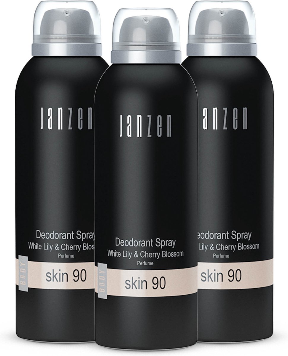 Goedkoopste JANZEN Deodorant Spray Skin 90 3-pack