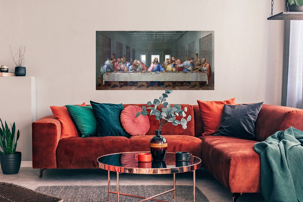 Laatste Avondmaal Da Vinci Beroemde Schilderij op Canvas Laatste Avondmaal Da Vinci Beroemde Schilderij op Canvas
