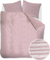 Ariadne at Home Knit Stripes dekbedovertrek - Lits-Jumeaux - 240x200/220 - Lila