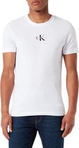 Calvin Klein T-shirt Wit Normal Homme - Taille M