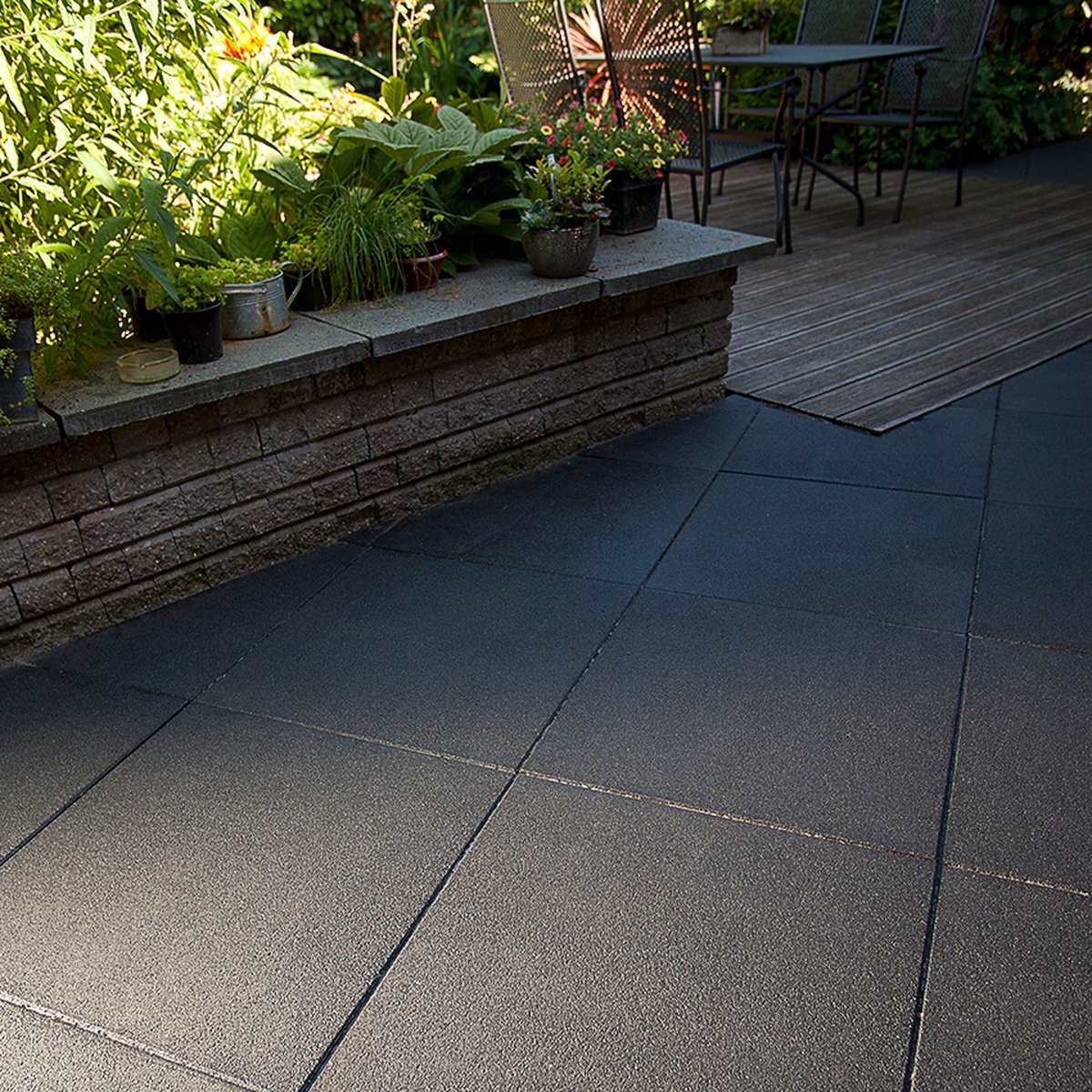 Patins De Terrasse My Plast – Lot De 150 Supports Caoutchouc, 100x50mm, épaisseurs Multiples (ici 8 Mm)