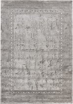 Lalee Marmaris | Modern Vloerkleed Laagpolig | Silver | Tapijt | Karpet | Nieuwe Collectie 2024 | Hoogwaardige Kwaliteit | 80x300 cm