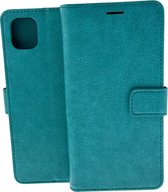 Portemonnee Book Case Hoesje Geschikt voor: Samsung Galaxy A04 - Turquoise