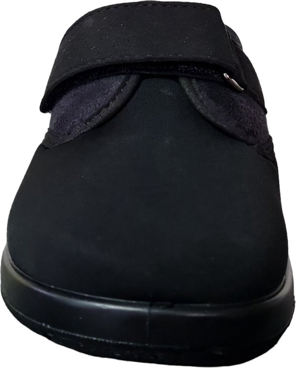 Varomed - Tromsö - luxe stretch verbandschoenen - maat 44 - Zwart - met CE keurmerk - therapieschoenen - verbandpantoffels - verbandsloffen -