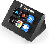 Multifunctionele Live Gaming Stream Deck - Perfect voor Streaming en Gaming - Handige Sneltoetsen - 6 Toetsen - Zwart
