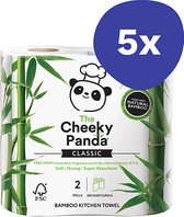 The Cheeky Panda Keukenrol Bamboe (5x2)