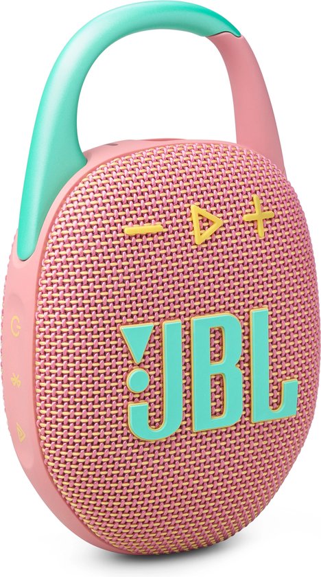 JBL Clip 5 – Draagbare Bluetooth Mini Speaker – Roze