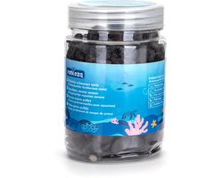 Nobleza Aquarium bodembedekking - Zwart aquarium grind - Inhoud 400 gram - Gepolijst zwart