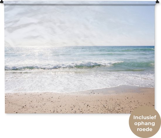 Tapisserie - Toile murale - Plage - Water - Turquoise - 180x135 cm - Tapisserie