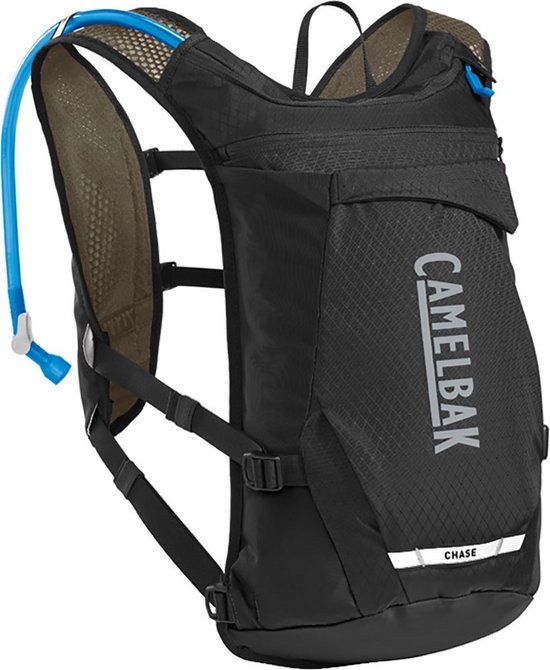 CamelBak Chase Adventure 8, Frameloos, Boven, Achtervoering, Fietsen, Zwart, Bruin, Unisex
