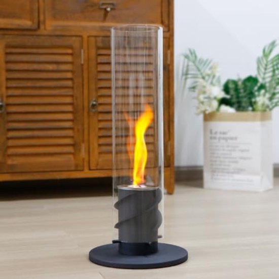 Brasero De Table Décoratif – Petit Foyer D’intérieur Sans Fil, Pour Salon, Chambre, Balcon, Ambiance Chaleureuse - 6