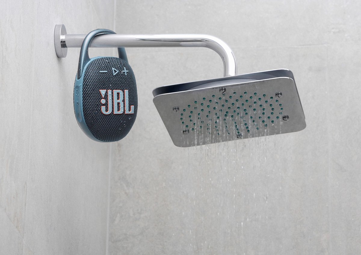 JBL Clip 5 - Draagbare Bluetooth Mini Speaker - Met Haak om te hangen - Draadloos Muziek Box - 12 uur - Waterbestendig - IP67 - Roze – foto 3