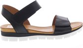 AQA Shoes A8570 - Platte sandalenDames Sandalen - Kleur: Zwart - Maat: 41