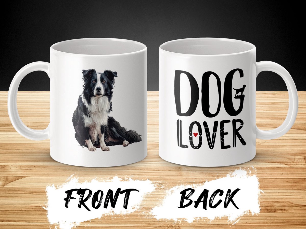 Mok Border collie dog - hond/ Dog lover