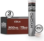 Science in Sport - SIS Go Hydro Bruistabletten - 300mg Elektrolyten - Cola + Caffeine Smaak - 3 x 20 Tabletten