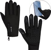 Springos Handschoenen - Touch - Zwart - Nylon - Unisex - Maat L