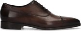 Heritage - Homme - Chaussures à lacets en cuir cognac - Taille 43