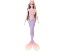 foto van Barbie A Touch of Magic - Paarse zeemeermin staart - Barbiepop