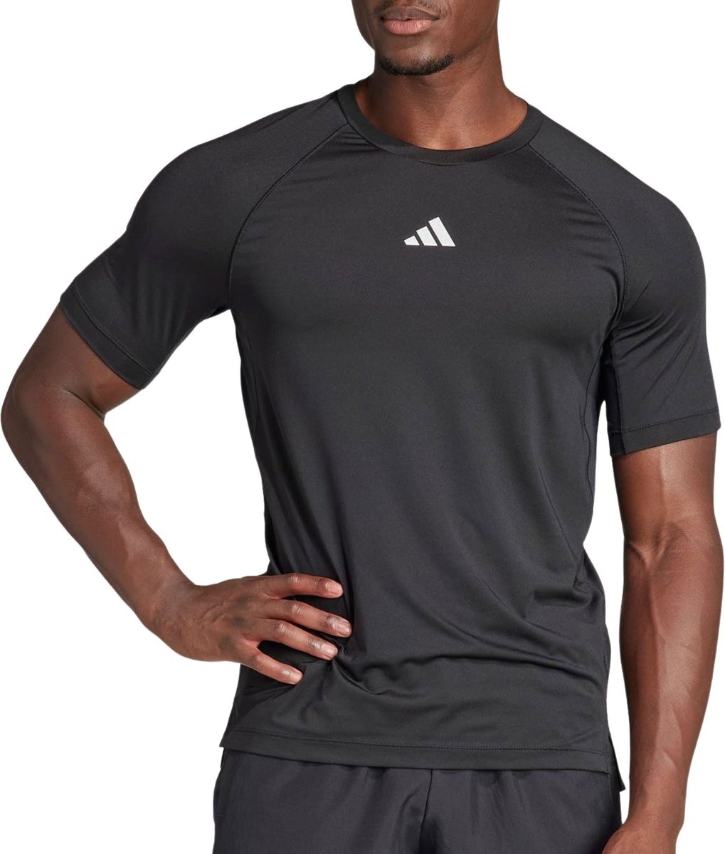 Adidas Gym+ Shirt Heren Zwart