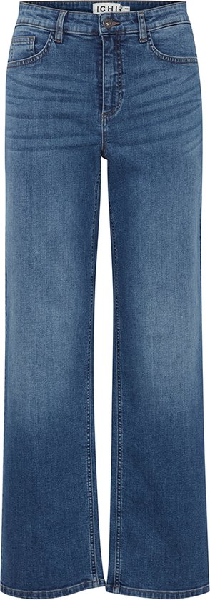 Jeans Twiggy Straight Long - Medium Blue - Maat 31 L/XL