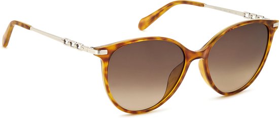 Fossil Fos 2137/G/S Cat Eye Kunststof Vrouwen Zonnebril