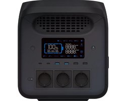 Mestic Power Station MPS-1800 - Nominaal vermogen: 1800 W - LiFePO4 Batterij - Capaciteit: 1226 Wh