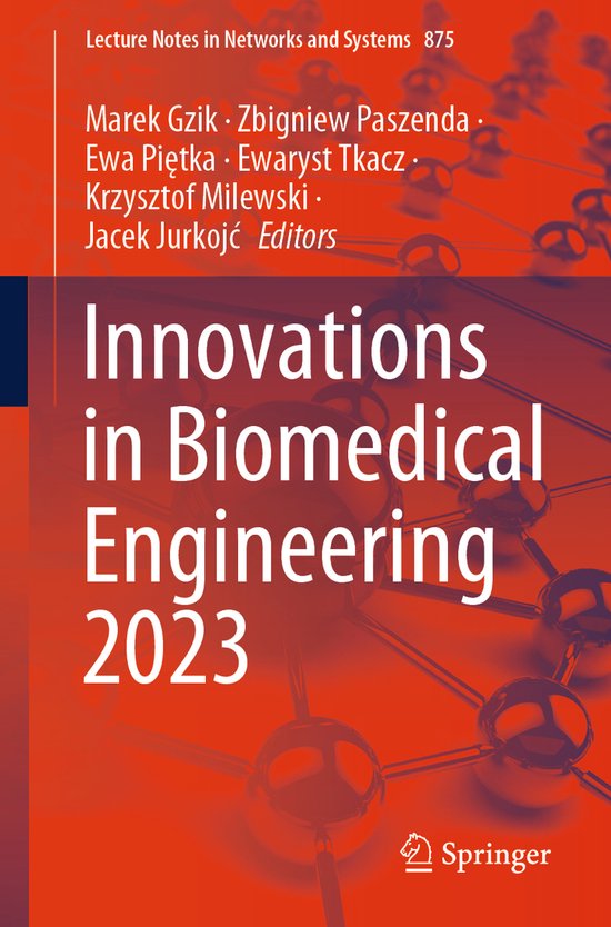 Lecture Notes in Networks and Systems875- Innovations in Bio ... - cover