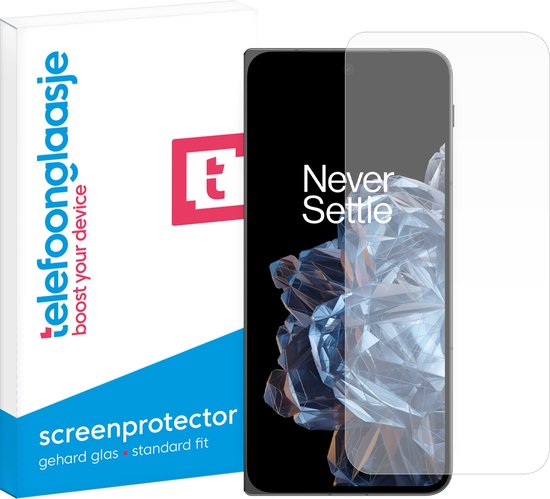 Telefoonglaasje Screenprotectors - Geschikt voor OnePlus Open - Case Friendly - Gehard Glas Screenprotector - Geschikt voor OnePlus Open - Beschermglas