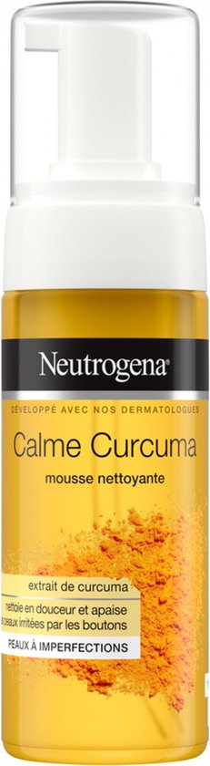 Neutrogena Calm Turmeric Cleansing Foam 150 ml