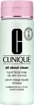 Clinique All About Clean Liquid Facial Soap mousse nettoyante pour le visage 200 ml Femmes