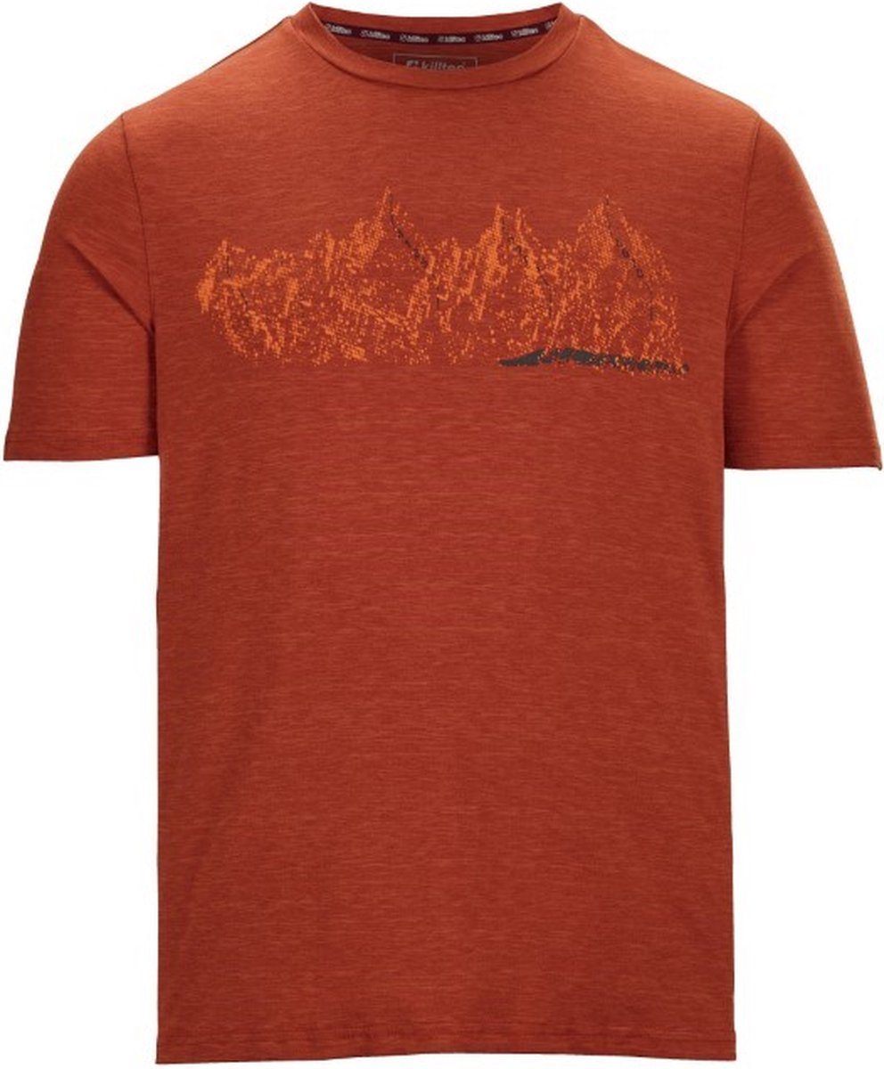 Killtec heren shirt shirt KM functioneel 36666 Oranje