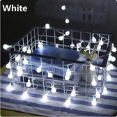 Usb Wit 10m 80 Led - Power Led Ball - Buitenlamp - Voor haar - Voor hem - Cadeau - Huis - Decoratie - Modern - LED strip - Vrouwendag - Verrassing - Verlichting - Woonkamer - Slaapkamer - Kinderkamer