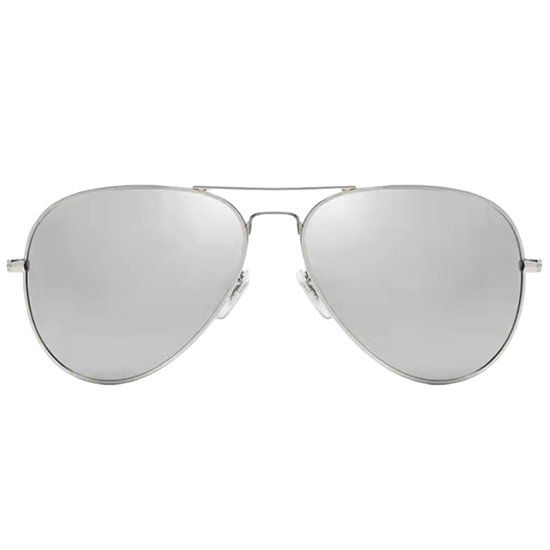 Fako Fashion® - Piloten Zonnebril - Pilotenbril - Piloot Zonnebril - Heren Zonnebril - Dames Zonnebril - Zilver - Zilver van Fako Fashion® — afbeelding 3