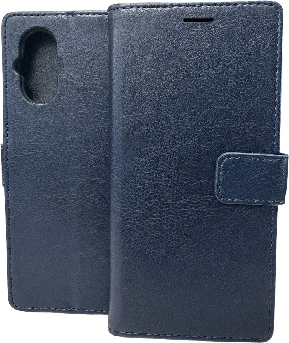 Portemonnee Book case Hoesje Geschikt voor: Oppo Reno 8 Lite - Blauw