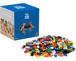 foto van Plus-Plus - Basic Colormix - Constructiespeelgoed - Set Met Bouwstenen - 600 Delige Bouwset - Bouwspeelgoed - Vanaf 3 Jaar