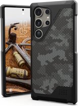 Urban Armor Gear Geschikt voor Samsung Galaxy S24 Ultra 5G - Back Cover - Metropolis Hoesje Camo