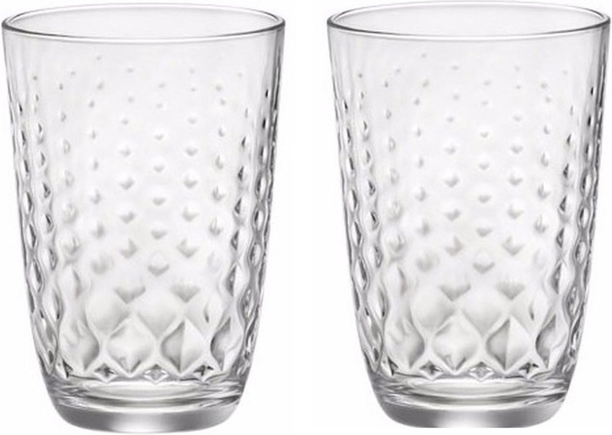Glit waterglazen 390 ml 6 stuks - drinkglazen