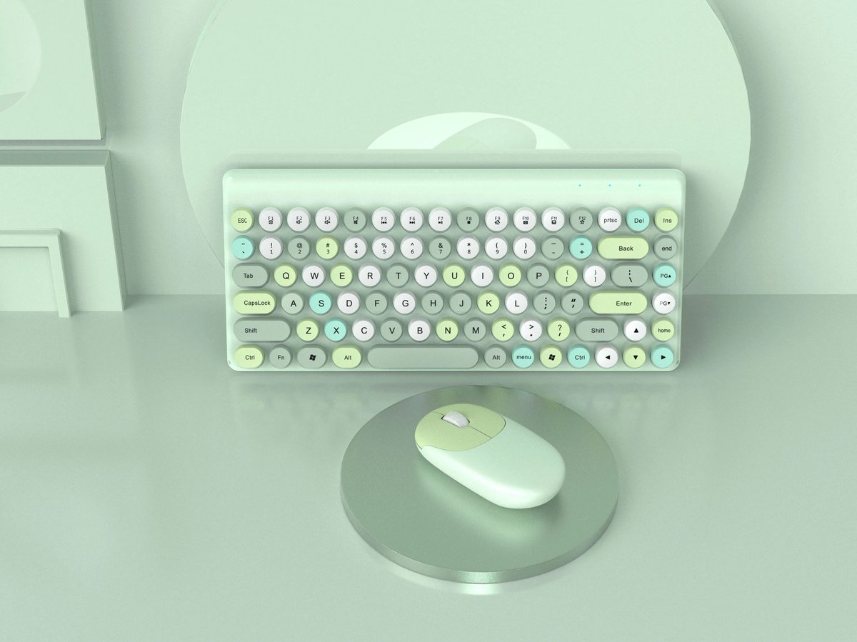 Perixx Periduo-713 PL Draadloos Compact Paars Toetsenbord En Muis Pastel Paars Retro Toetsenbord 6  1024x1024