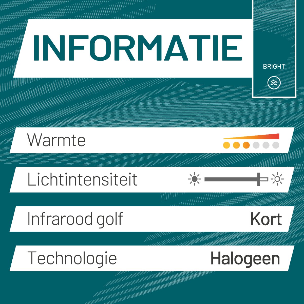 Sunred - Artix - Bright lijn - Zwart - Hangend model - Terrasverwarmer - Infraroodstraling - 1500 W - ECO - 3 standen - LED - Afstand bestuurbaar - Elektrische heater – foto 2