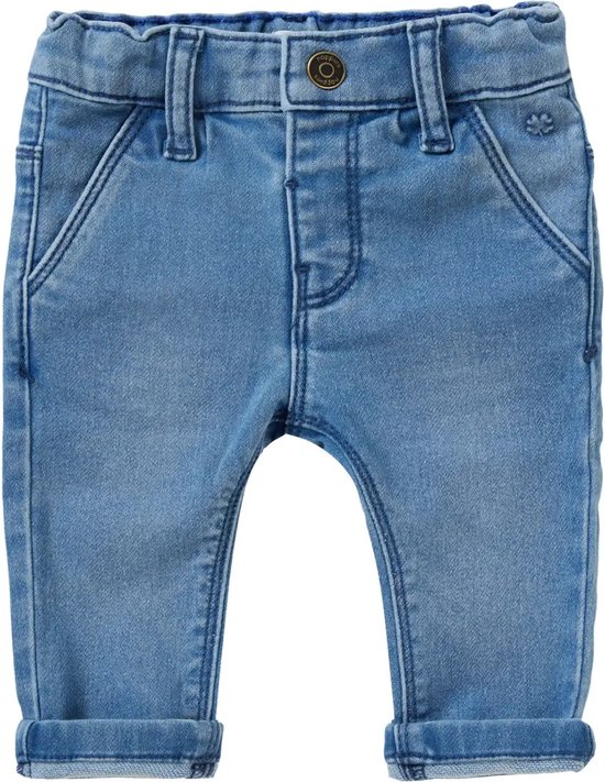 Noppies Boys Denim Pants Blue Point relaxed fit Jongens Jeans - Mid Blue Denim - Maat 50