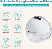 Draagbare Elektrische Borstkolf - Handsfree – BPA-Vrij - Incl. 10 moedermelk bewaarzakjes, Borstvoeding informatie, Bewaartasje & Borstschildverkleiners - PRO+ versie