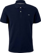 TOM TAILOR basic polo with contrast Heren Poloshirt - Maat M