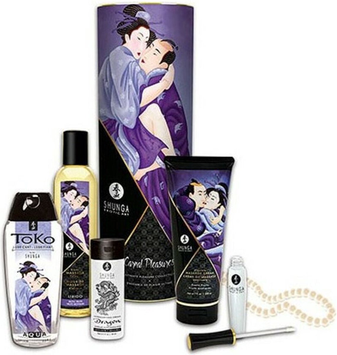 Goedkoopste Grote Plezierset Shunga Carnal Pleasures (6 items