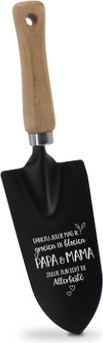 Tuinschep - Papa&Mama - schepje met tekst - cadeau idee - tuin