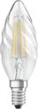 OSRAM 4058075434202 LED-lamp Energielabel E (A - G) E14 Gedraaide kaars 4 W = 40 W Warmwit (Ø x l) 35 mm x 100 mm 1 stuk(s)
