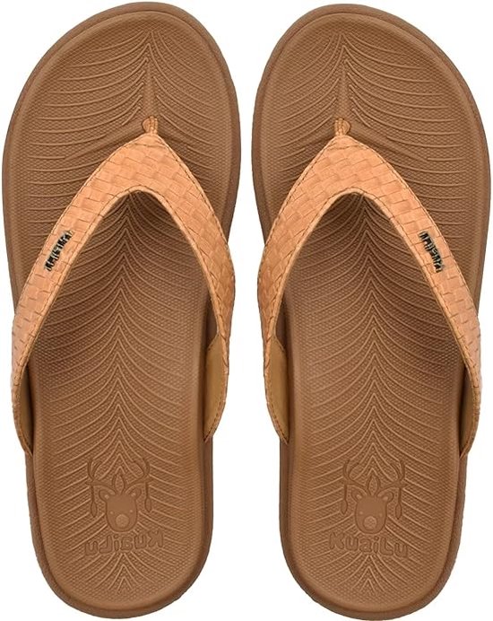 Tongs Orthopédiques Pour Femme En Cuir Synthétique Souple Avec Soutien De La Voûte Plantaire Pour Fasciite Plantaire, Tongs De Plage élégantes à Bout